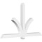 Ekena Millwork Redmond Architectural Grade PVC Gable Bracket, 72"W x 42"H x 4"D x 4"F, 14/12 Pitch GBP072X42X0404RED00 - alternate 1